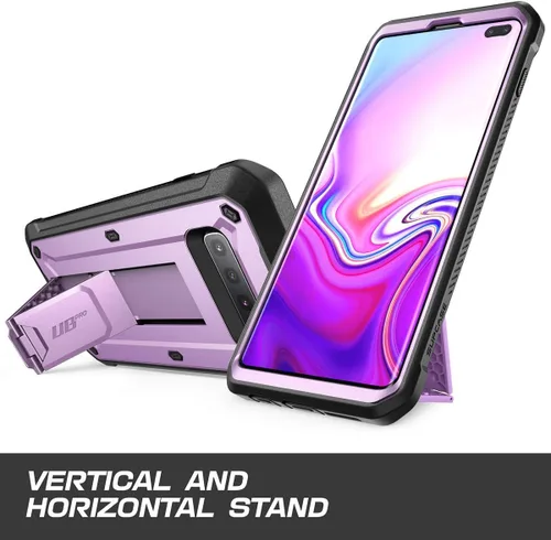 Vista 2 de SUPCASE Unicorn Beetle Pro Series - Funda diseñada para Samsung Galaxy S10 Plus (versión 2019) de cuerpo completo de doble capa resistente con funda