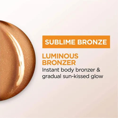 Vista 4 de L'Oréal Paris Sublime Bronze Luminous Bronzer Loción autobronceadora, 6.7 onzas