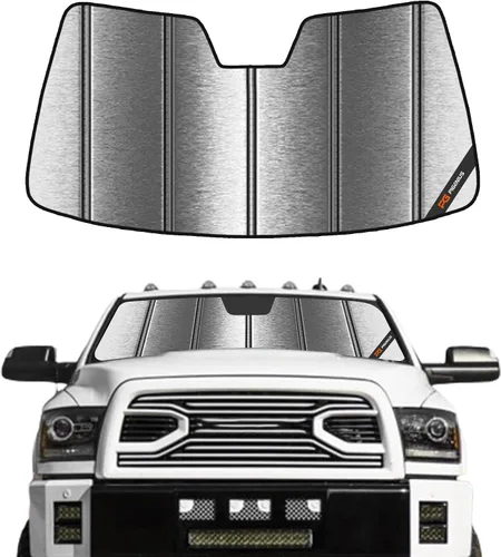 Vista 10 de Parasol para parabrisas Ram 2500/3500/4500/5500 2019-2025 con sensor de 5 pulgadas de ancho para ventana delantera, protección