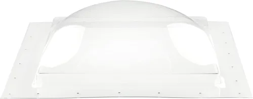 Vista 2 de RecPro Cúpula exterior para tragaluz RV Claraboya exterior universal de 14 x 14 pulgadas (transparente)