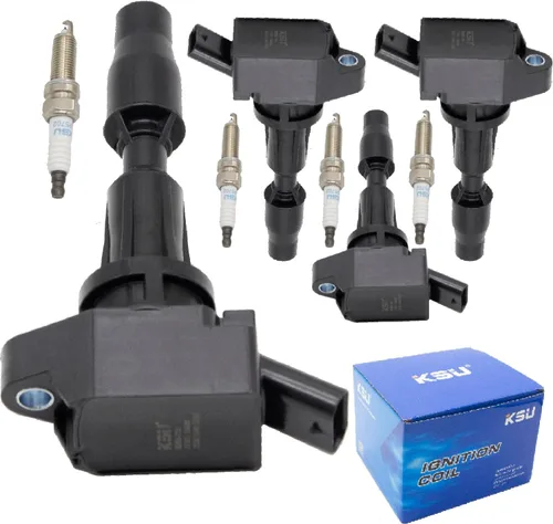 Vista 15 de Paquete de bobina de encendido KSU para Soul 2010 2011 1.6L L4 27301-2b010 uf636 uf-636 273012b010