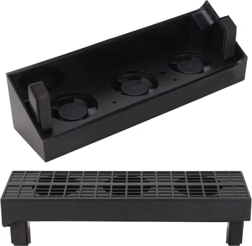 Vista 5 de Acogedor Ventilador de refrigeración USB para PS4 Slim, enfriador USB externo con sensor de temperatura automático controlado con 3 ventiladores