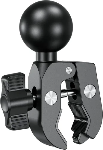 Vista 7 de BRCOVAN Base de montaje con abrazadera de bola de 1.5 pulgadas con aleación de aluminio Fit for Handlebar Rail 0.5'' to 1.75'' in Diameter