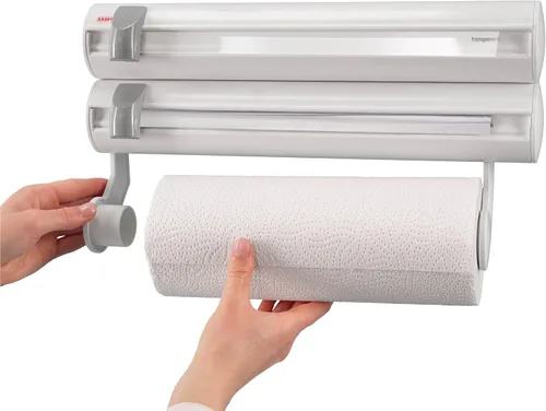 Vista 3 de Leifheit Parat F2 2046398 - Dispensador de plástico, color blanco
