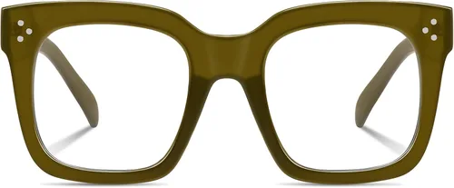 Vista 11 de Ovresized Blue Light Blocking Glasses for Women Men Square Computer TV Eyeglasses