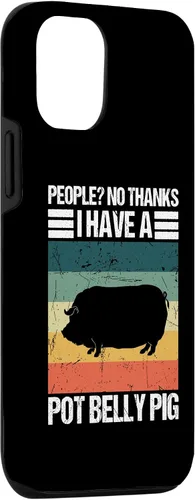 Vista 3 de iPhone 15 Pot Belly Pig Toys Food Supplies Pot Belly Pig Owner Case