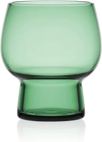 Vista 2 de Mikasa Phoebe - Juego de 4 vasos dobles para bebidas (4 unidades), color salvia