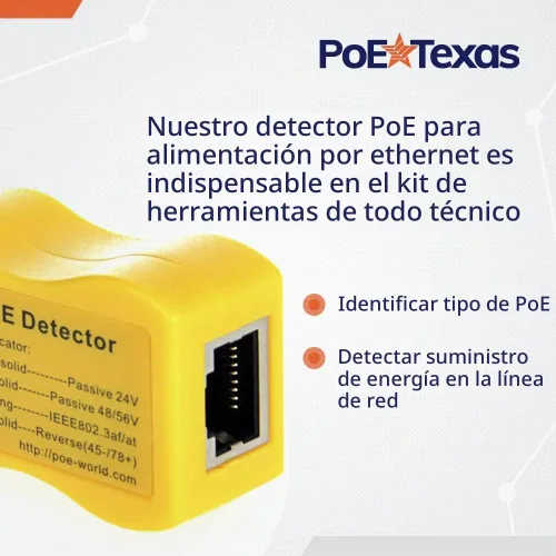 Vista 2 de Detector PoE