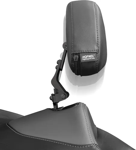 Vista 5 de Show Chrome Accessories Respaldo de montaje inteligente extraíble 41-168A (Can Am Spyder RT), negro