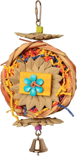 Vista 8 de Super Bird Creations SB611 Beakwhich Bird Toy - Accesorio interactivo y atractivo, ideal para loros de tamaño mediano, perfecto para masticar