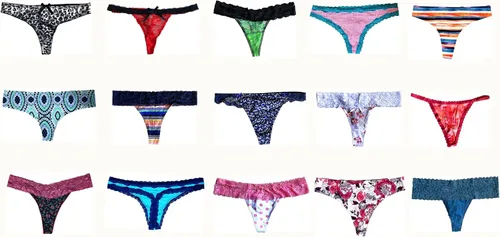 Vista 7 de Morvia - Variedades de tangas para mujer. Tangas, ropa interior, bragas.