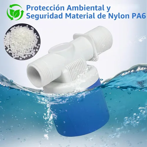 Vista 2 de Paquete de 2 válvulas de flotador de agua de 1 "para tanque de agua a