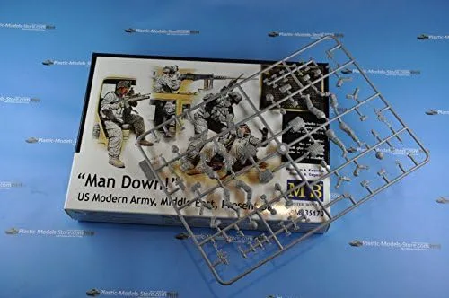 Vista 6 de 1/35 Master Box Man Down! Ejército moderno de Estados Unidos, Medio Oriente, día actual