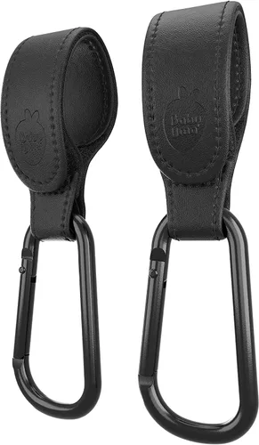 Vista 12 de Baby Uma Stroller Hooks for Bags - Non-Slip, One-Hand Use