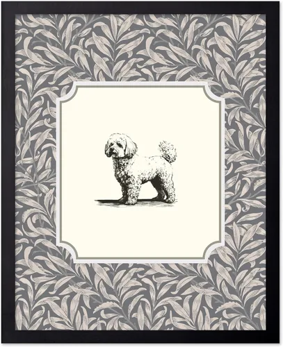 Vista 76 de Poster Master Póster Vintage de Cocker Spaniel Inglés - Impronta Retro de Perro - Arte Floral - Arte de Cachorros - Arte para Amantes de Animales