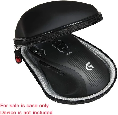 Vista 2 de Funda de viaje Hermitshell compatible con Logitech G700s 910-003584 ratón recargable