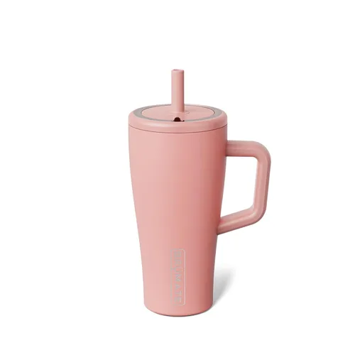 Vista 11 de BrüMate Era Vaso Térmico de 20 oz con Asa y Pajilla Vaso Térmico Aislante 100% A Prueba de Fugas con Tapa y Pajilla Hecho de Acero Inoxidable