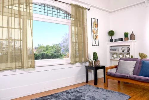 Vista 65 de All American Collection - cortinas Doli transparentes, 2 unidades Blanco