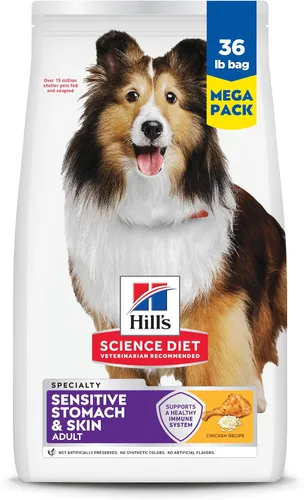 Vista 18 de Hill's Science Diet comida para perros adultos, estómago sensible y piel seca, Regular #1 recomendado por veterinarios, fórmula para adultos