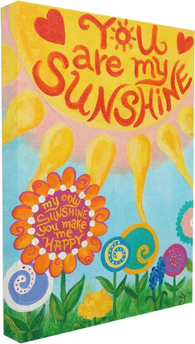 Vista 9 de Stupell Industries Placa de pared You are My Sunshine, 13 x 19 pulgadas, diseño por artista nJoyArt