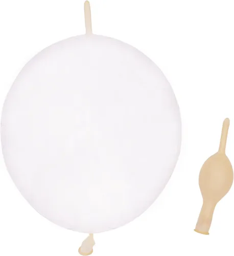 Vista 15 de Globos de eslabones de 12 pulgadas, globos de látex Quick Linkale 60 piezas para bodas, cumpleaños, Halloween, Navidad, decoraciones de festivales