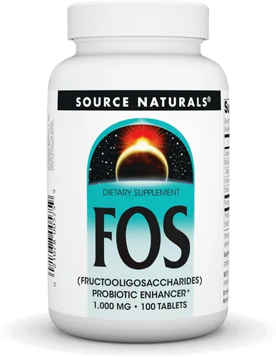 Vista 7 de Source Naturals FOS 1000 mg Fructooligosacáridos Potenciador Probiótico - 50 Tabletas