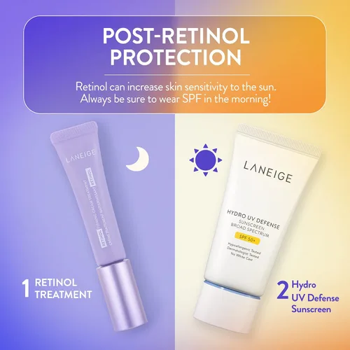 Vista 10 de LANEIGE Tratamiento de crema reafirmante con retinol: hidratante antienvejecimiento para reafirmar visiblemente la piel y suavizar las líneas finas