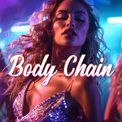Vista 4 de JEWEKY Soporte de pecho con diamantes de imitación Chians Silver Bright Crystal Bra Cadenas de pecho Fiesta Rave Club Bikini Body Chian Jewelry