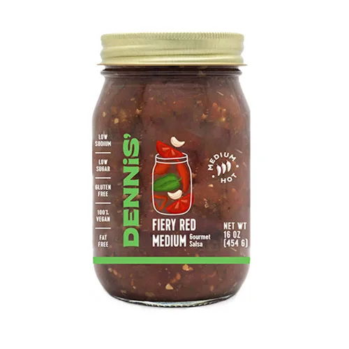 Vista 8 de Dennis' Gourmet - Salsa de frijoles negros y maíz totalmente natural Esta salsa fresca y abundante para restaurante es baja en azúcar, baja