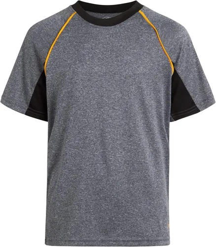 Vista 5 de Body Glove Conjunto de pantalones cortos activos para niños, camiseta de rendimiento de 3 piezas, camiseta sin mangas, pantalones cortos (8-14)