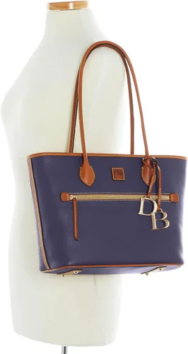 Vista 4 de Dooney & Bourke Bolso de mano, Pebble Grain Tote - Azul Medianoche, Azul medianoche
