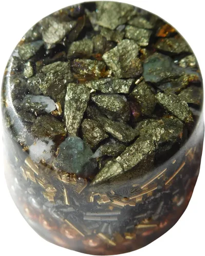 Vista 9 de Chalcopyrite Peacock Ore Single Crystal Small Tower Buster Orgone Generator Energy Accumulator PERFECT GIFTING TOOL!!!! Orgonite Many Beautiful