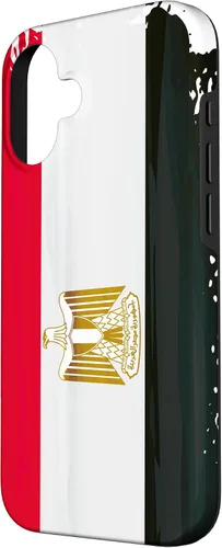 Vista 2 de Funda para iPhone 16 Egypt Flag Arab Republic of Egypt