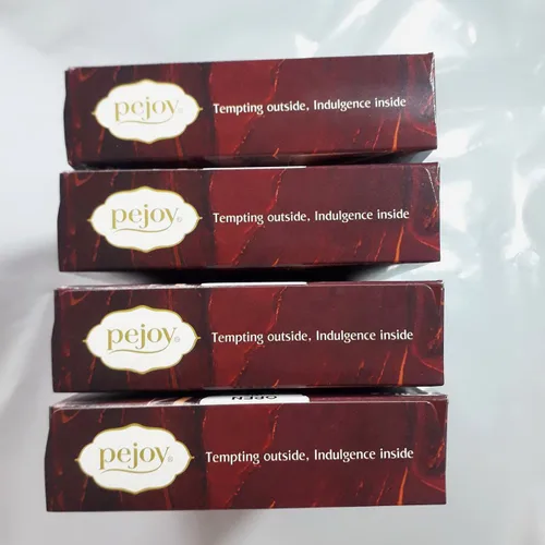 Vista 3 de Pejoy Palito de galletas con crema sabor a chocolate 1.66 oz./1.60 oz. por Glico (paquete de 4)
