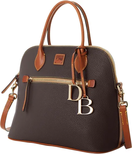 Vista 2 de Dooney & Bourke Bolso de mano, bolso grande con cúpula de grano de guijarros