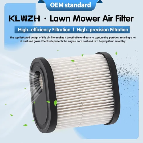 Vista 2 de KWLZH 36905 - Filtro de aire para reciclador Toro 22 GTS 6.5HP 20016 20017 Tecumseh 740083A LEV100 LEV115 LEV120 OVRM105 OVRM65 TVS115 TVS120 TT oro