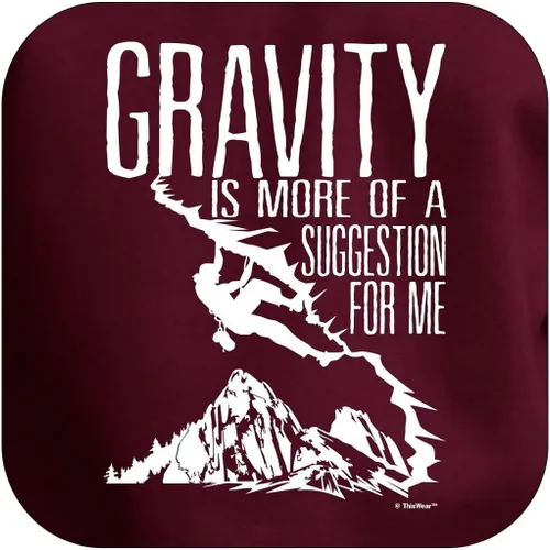 Vista 2 de Rock Climbing Gift Gravity More of a Suggestion Sudadera con capucha Premium