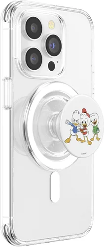 Vista 3 de Disney DuckTales Duck Triplet Retrato PopSockets MagSafe PopGrip para iPhone