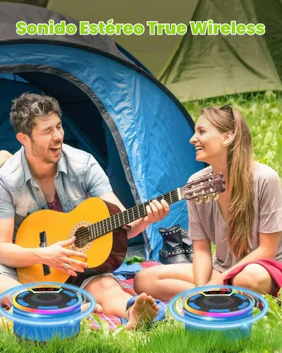 Vista 5 de ssuowao - Altavoz de ducha Bluetooth IPX7 impermeable con pantalla LED, radio FM, ventosa, micrófono integrado, mini altavoz para baño, viajes