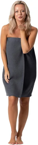 Vista 36 de Robe Direct Quick Dry, Lightweight Waffle Spa/Bath Wrap with Adjustable Closure & Elastic Top