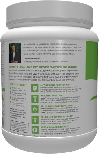 Vista 4 de Suplemento Nutrition 53 para reemplazar la comida y quemar grasas, 1, 1