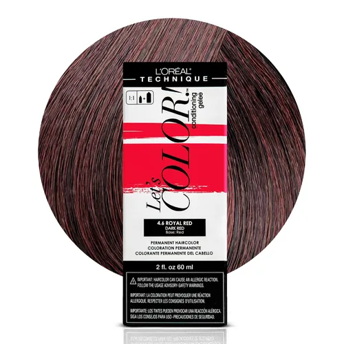 Vista 6 de L'Oréal Technique Let's Color! Conditioning Gelee - Tinte permanente para el cabello, color multidimensional de alto impacto, fórmula