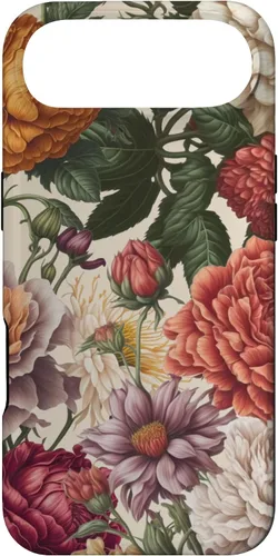 Vista 27 de Cute Flowers Vintage Botanical Floral Illustration Women Case for iPhone 17