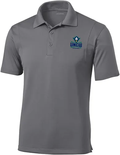 Vista 62 de Polo atlético de micro piqué NCAA para hombre Prime con cuello propio