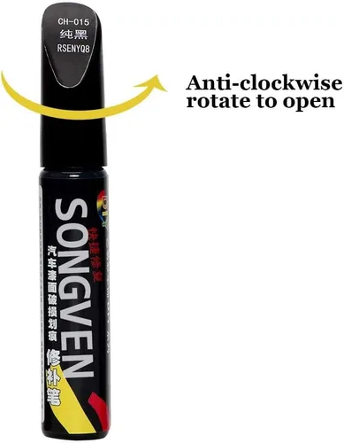 Vista 6 de Bolígrafo de retoque negro para automóvil impermeable bolígrafo de reparación de arañazos bolígrafo removedor bolígrafo de pintura de retoque