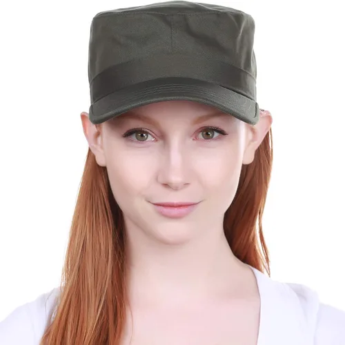 Vista 38 de Cadet Army - Gorra de estilo militar básico diario (ahora con la versión de bolsillo Stash)