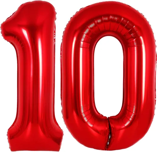 Vista 161 de Globos gigantes de números negros de 40 pulgadas, globos de aluminio de Mylar con helio para cumpleaños, globo número 0 para decoración de fiestas