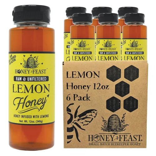 Vista 16 de Honey Feast Flower Powered Allergy Blend 10 veces miel, 12 onzas