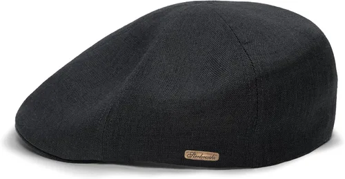 Vista 11 de Sterkowski Rusty Cap Gorra de pico de pato 100% lino para hombres y mujeres Gorra ligera transpirable de 6 paneles sin forro
