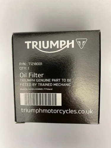 Vista 4 de FILTRO DE ACEITE Y LAVADORA DE SUMA ORIGINAL TRIUMPH